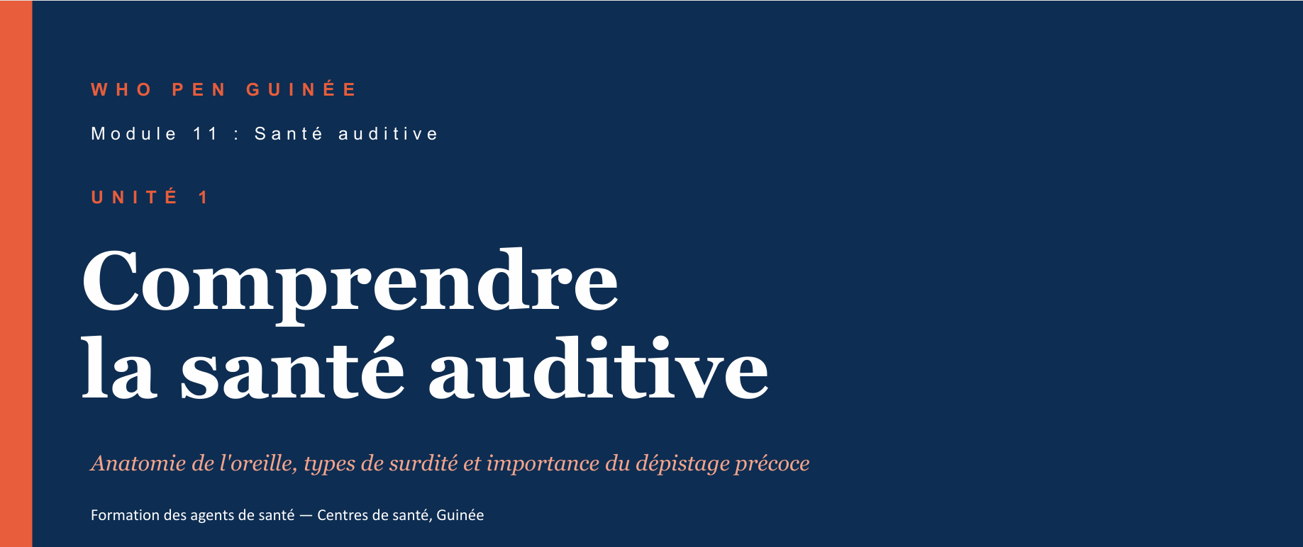 Les affections auditives