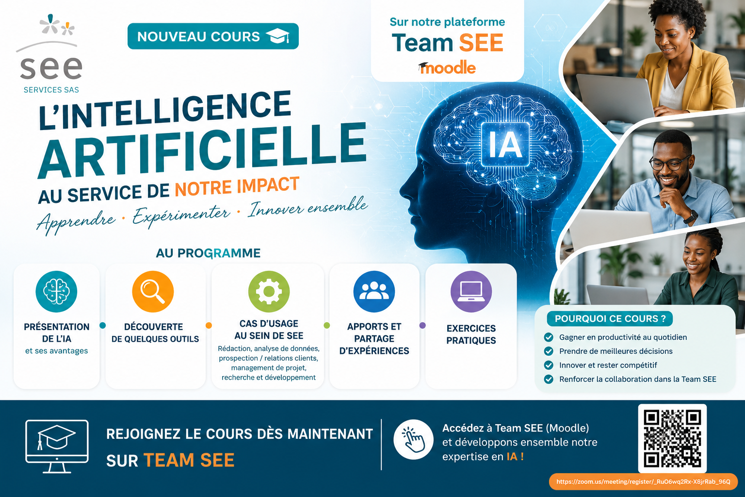 Formation IA - Team Santé en Entreprise